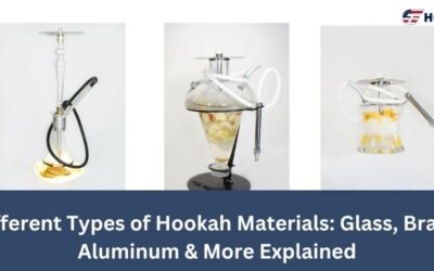 GThookah 8 Different Types of Hookah Materials: Glass, Brass, Aluminum & More Explained