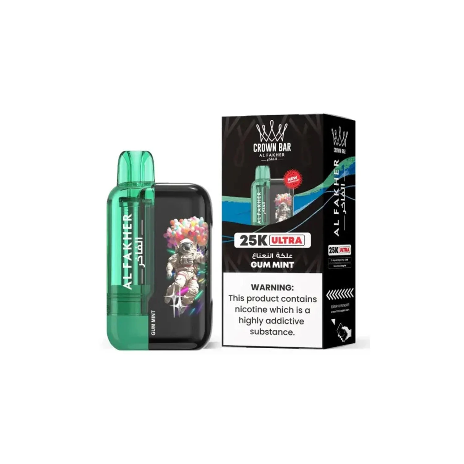 Al Fakher Crown Bar Vape 25K Ultra 3 Al Fakher Crown Bar Vape 25K Ultra - Image 3