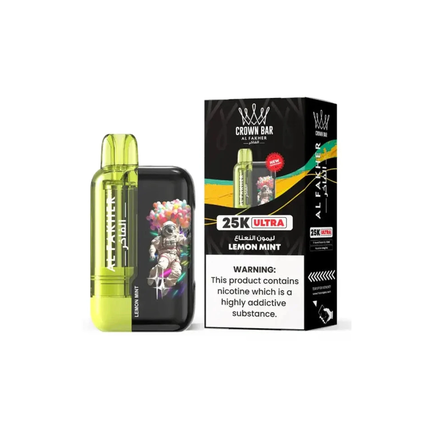 Al Fakher Crown Bar Vape 25K Ultra 5 Al Fakher Crown Bar Vape 25K Ultra - Image 5