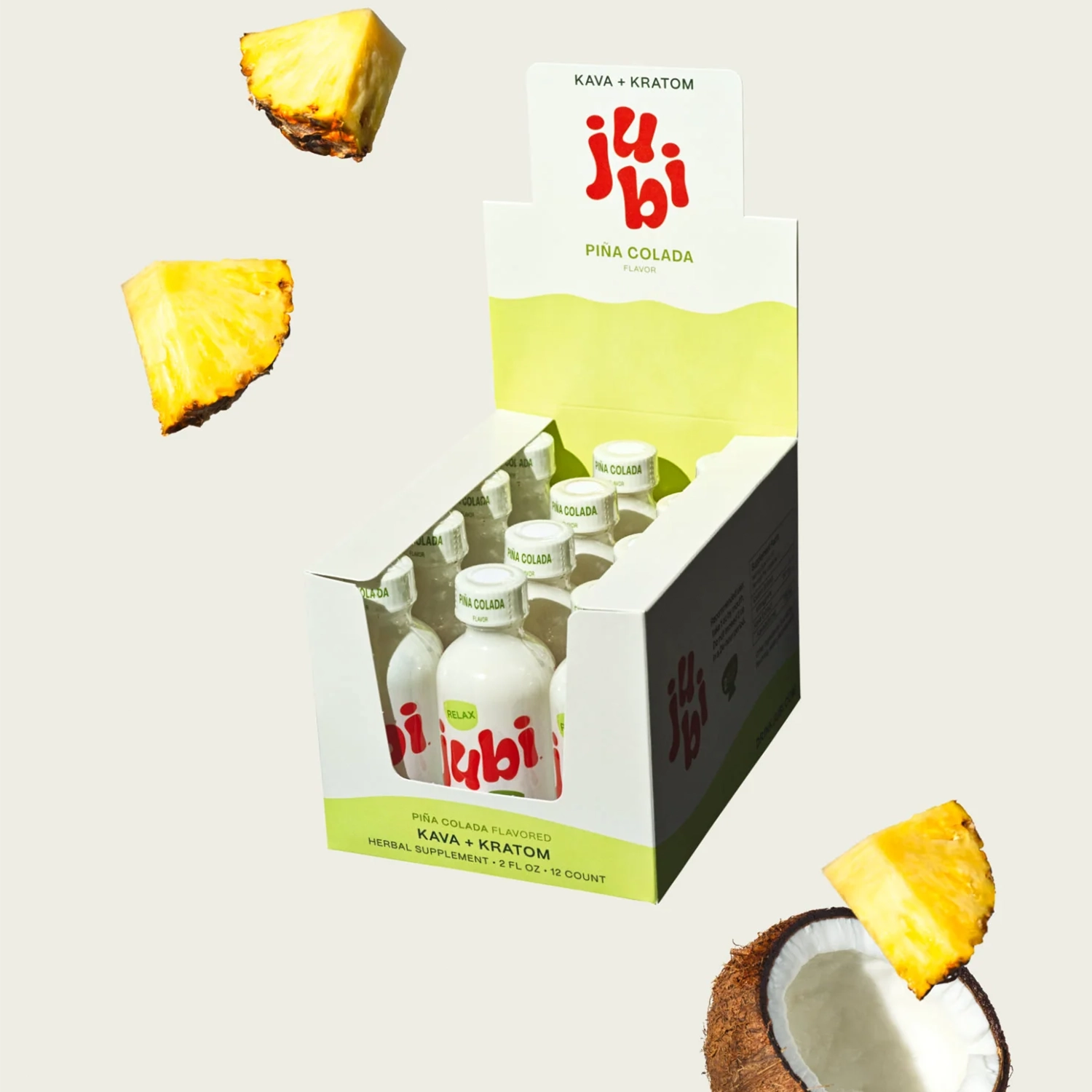 Jubi Kratom Kava Pina Colada 100mg (Relax) - Image 4