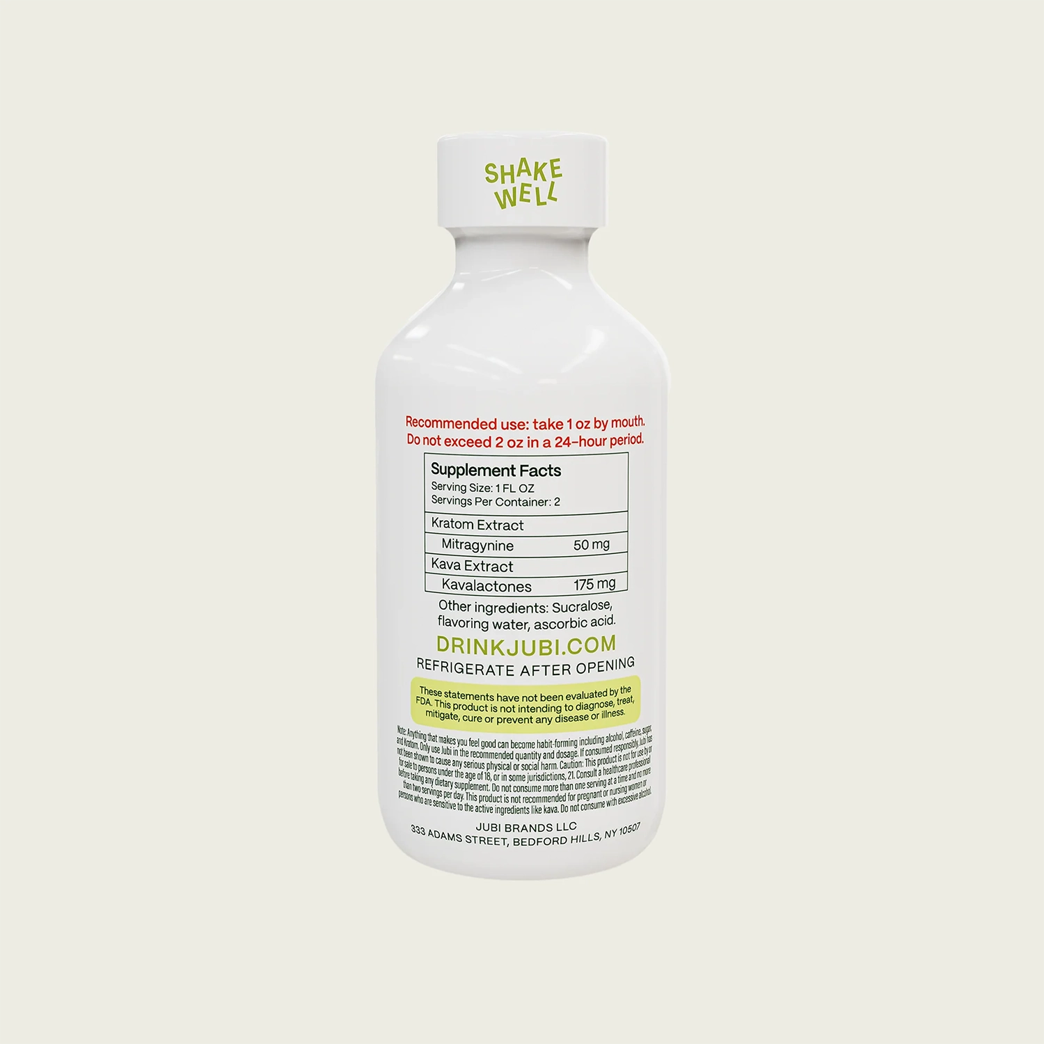 Jubi Kratom Kava Pina Colada 100mg (Relax) - Image 2
